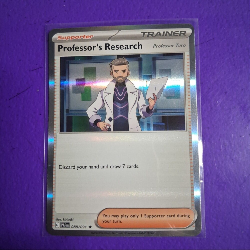 Professor's Research [Professor Turo] 088/091 SV: Paldean Fates Holo
